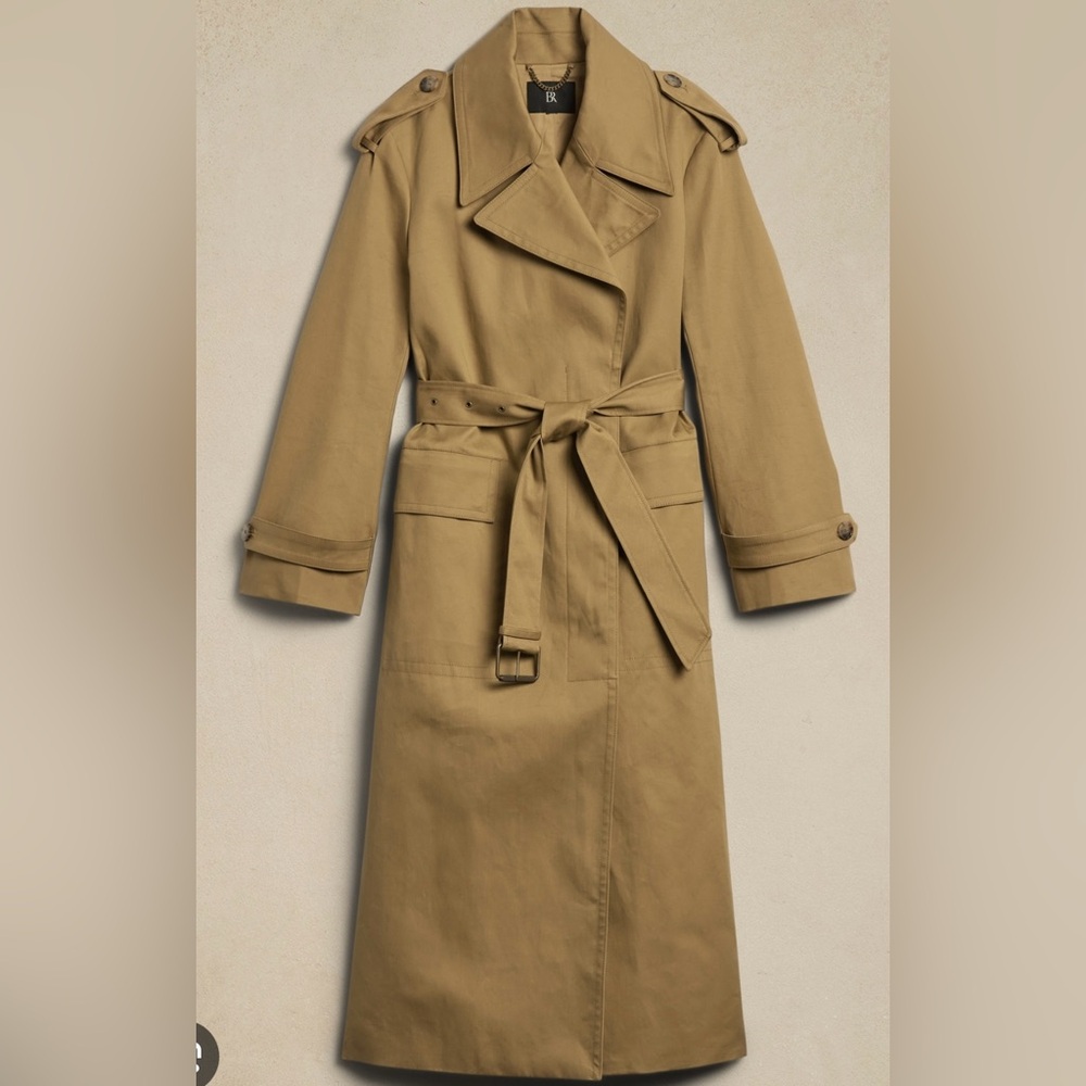 Banana republic Classic Tan Trench Coat
